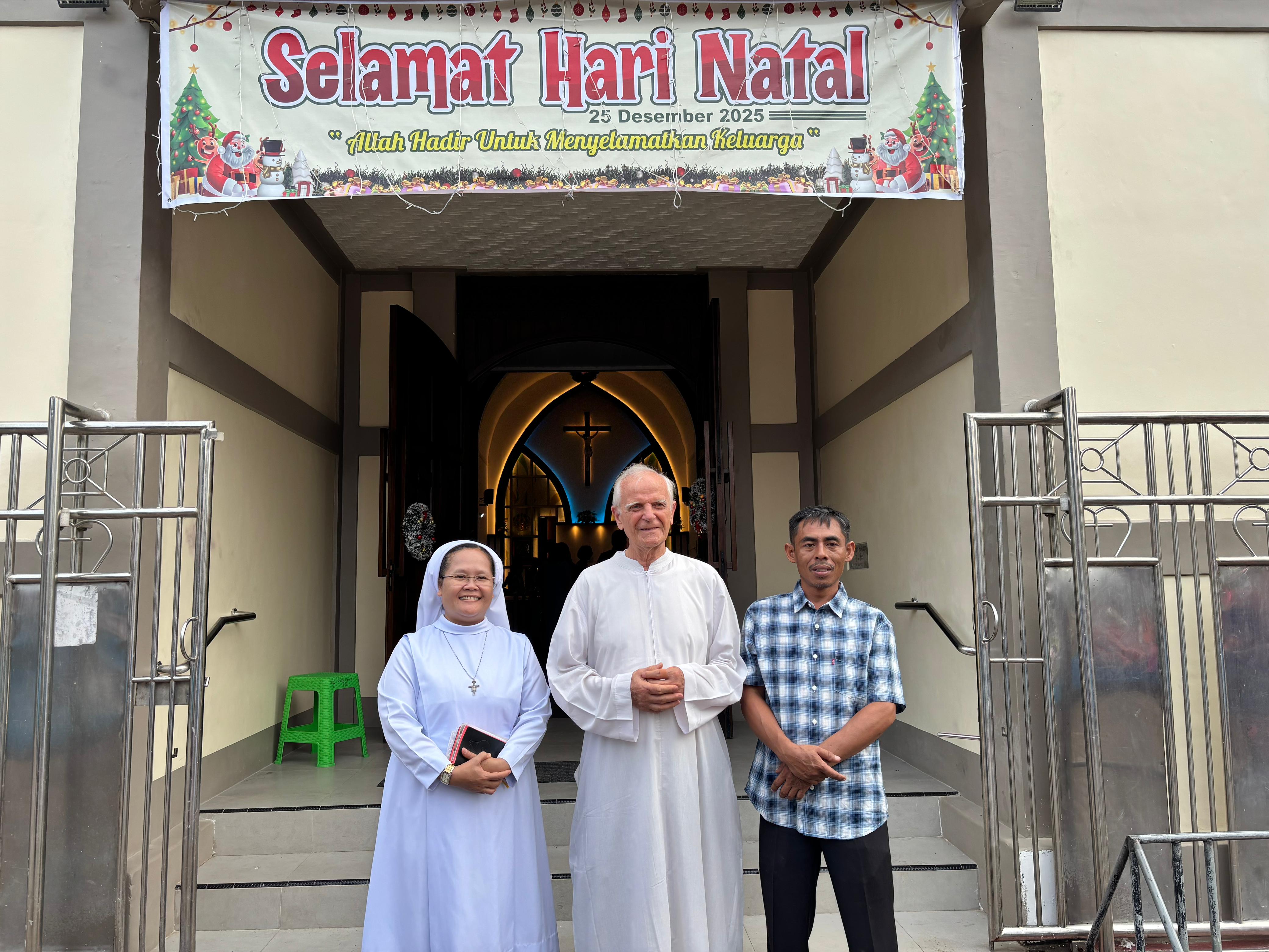 Natal di Payakumbuh, Pastor Ajak Umat Bersatu Bantu Korban Bencana